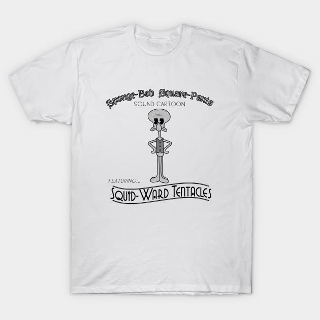 Vintage Squidward 3 T-Shirt by NoirPineapple